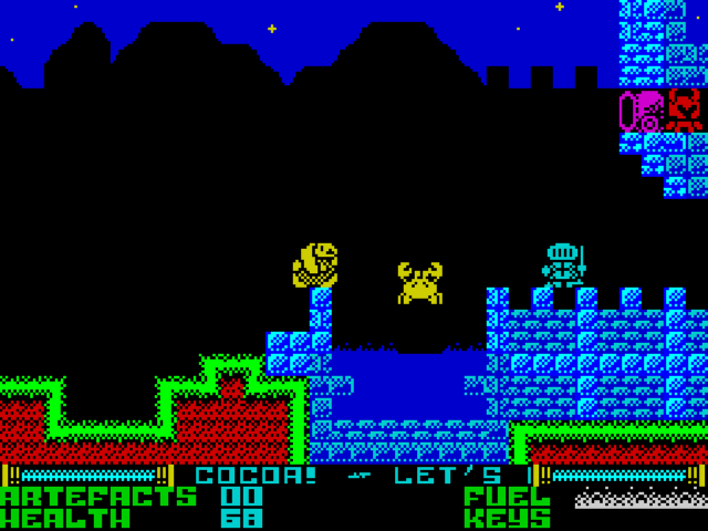 The Time Machine screenshot 3 for ZX Spectrum